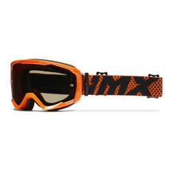Gogle motocyklowe IMX ENDURANCE FLIP ORANGE GLOSS/ORANGE SZYBA DARK SMOKE + CLEAR pomarańczowy
