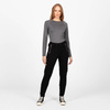 Jeansy motocyklowe KNOX SHIELD JOGGING BLACK czarny