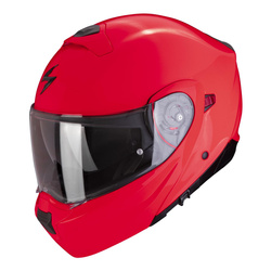 Kask szczękowy SCORPION EXO-930 EVO SOLID NEON RED czerwony