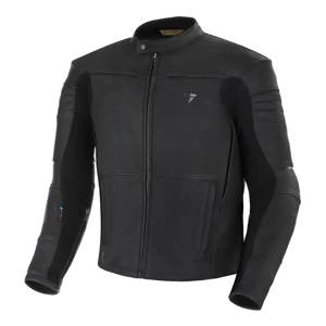 Kurtka skórzana SHIMA SHADOW BLACK czarny