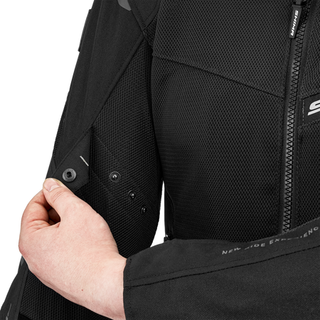 Kurtka tekstylna SHIMA RUSH 2.0 VENTED BLACK czarny