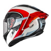 Kask integralny NZI TRENDY RAPID WHITE RED BLUE RED biały czerwony niebieski