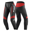 Spodnie skórzane damskie SHIMA MIURA 2.0 BLACK/RED czarny czerwony biały