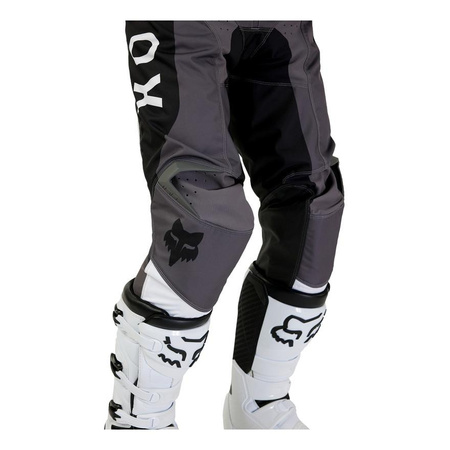 Spodnie cross dziecięce FOX JUNIOR 180 NITRO BLACK/GREY czarny szary