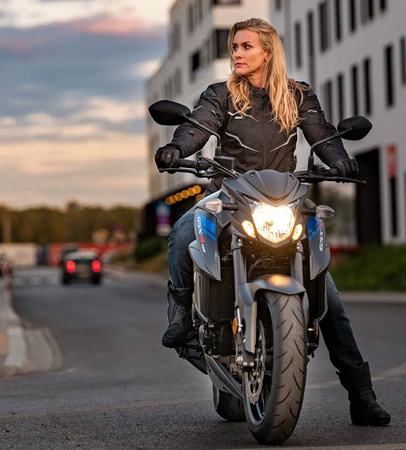 Kurtka tekstylna damska SECA STREAM III LADY BLACK czarny