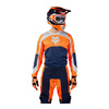 Bluza cross FOX 180 NITRO FLUO ORANGE pomarańczowy fluo granatowy biały