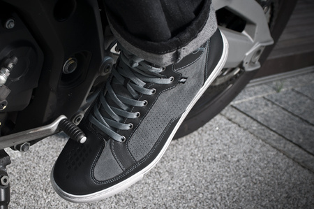 Trampki motocyklowe SHIMA SX-2 BLACK czarny szary
