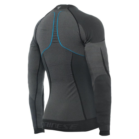 Koszulka termoaktywna DAINESE DRY LS BLACK/BLUE czarny niebieski