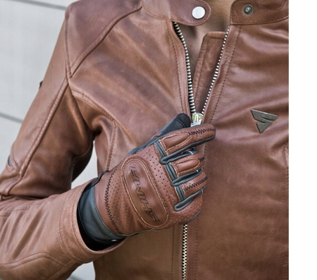 Rękawice miejskie damskie SHIMA CALIBER LADY BROWN brązowy czarny