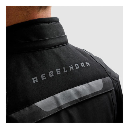 Kurtka tekstylna REBELHORN CUBBY V BLACK czarny