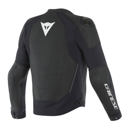 Kurtka skórzana DAINESE INTREPIDA PERFORATED BLACK czarny