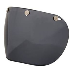 Wizjer szyba do kasku BELL CUSTOM 500 3 SNAP RETRO DARK SMOKE czarny