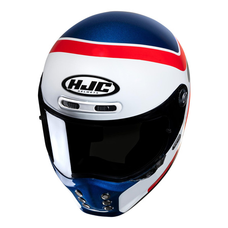 Kask integralny HJC V10 GRAPE BLUE/RED niebieski czerwony biały