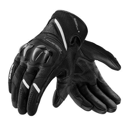 Rękawice miejskie damskie SHIMA SPARK 3.0 LADY BLACK/WHITE czarny biały