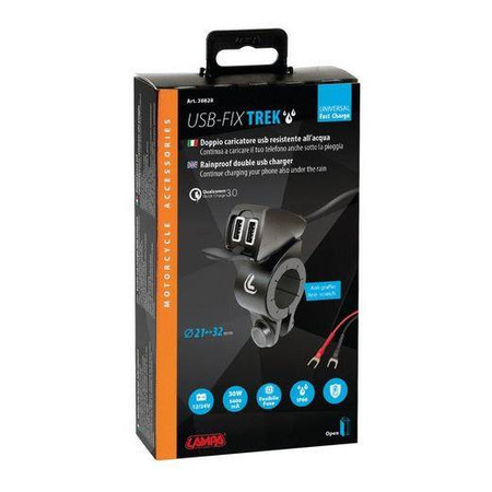 Ładowarka LAMPA USB-FIX TREK