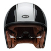 Kask otwarty BELL TX501 RALLY BLACK WHITE czarny biały