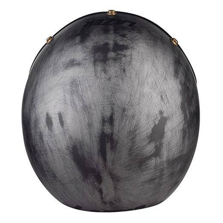 Kask otwarty LAZER MAMBO EVO CAFE RACER ALU BRUSHED czarny srebrny szary