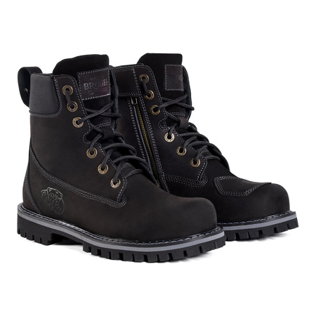 Buty krótkie BROGER ALASKA II VINTAGE BLACK czarny