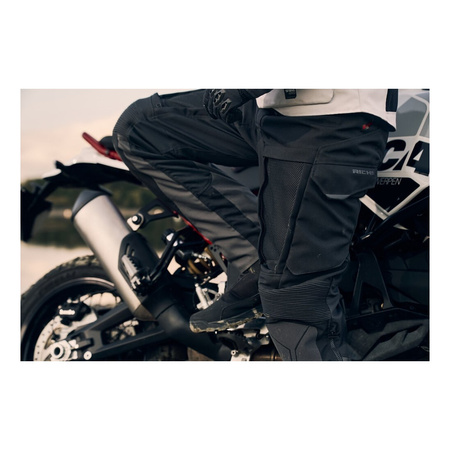 Spodnie tekstylne RICHA INFINITY 3 ADVENTURE BLACK czarny