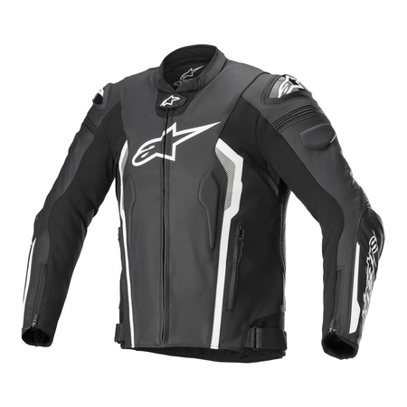 Kurtka skórzana ALPINESTARS MISSILE V2 BLACK/WHITE czarny biały