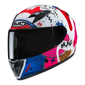 Kask integralny HJC Y10 MIKA BLUE/WHITE niebieski biały