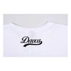 Koszulka T-shirt DAVCA CARDS WHITE biały beżowy zielony