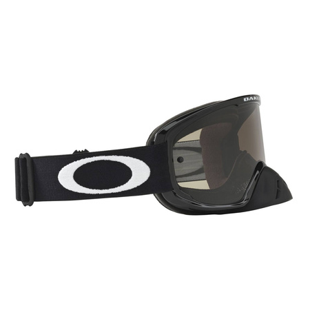 Gogle motocyklowe OAKLEY O FRAME 2.0 PRO MX JET BLACK DARK GREY czarny