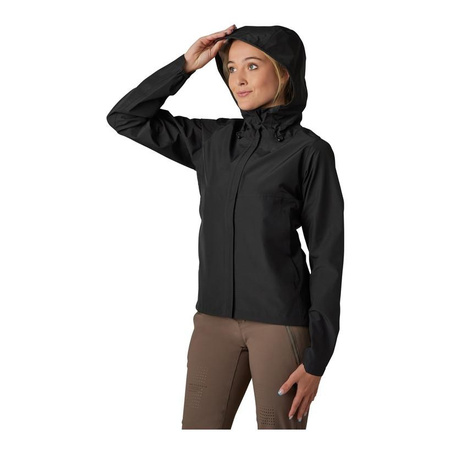 Kurtka przeciwdeszczowa damska FOX LADY RANGER 2.5L WATER BLACK czarny