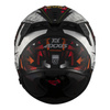 Kask integralny AXXIS HAWK EVO SV SKETCHBOOK B2 MATT czerwony czarny biały