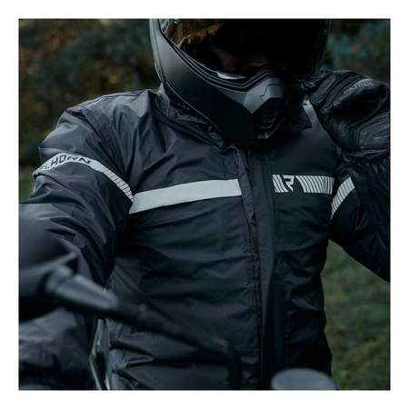 Kurtka przeciwdeszczowa REBELHORN HORIZON BLACK czarny