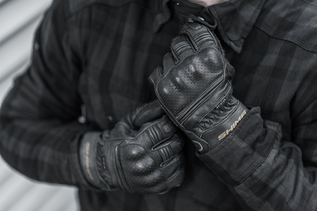 Rękawice szosowo-turystyczne SHIMA AVIATOR BLACK czarny
