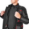 Kurtka tekstylna SHIMA HERO 2.0 MEN RED czarny szary czerwony