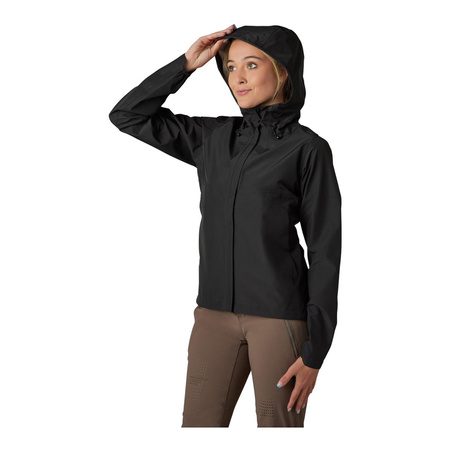 Kurtka przeciwdeszczowa damska FOX LADY RANGER 2.5L BLACK czarny
