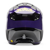 Kask cross FOX V3 DRIP BLACK/PURPLE czarny fioletowy