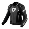 Kurtka skórzana damska REVIT XENA 4 PRO LADY BLACK/WHITE czarny biały