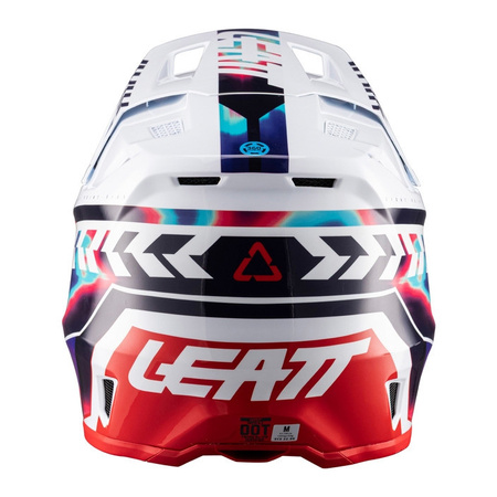 Kask cross z goglami LEATT KIT MOTO 8.5 ROYAL BLUE/RED niebieski czerwony