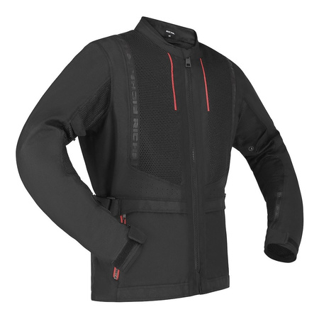 Kurtka tekstylna RICHA MONACO MESH WP BLACK czarny