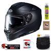 Kask integralny HJC R-PHA 70 SEMI FLAT BLACK czarny mat
