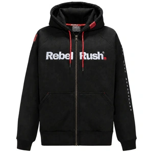 Bluza REBELRUSH NIGHTGLOW ZIP czarny