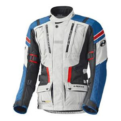 Kurtka tekstylna HELD HAKUNA II GREY/BLUE szary czarny czerwony niebieski