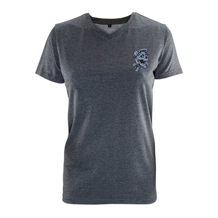 Koszulka T-shirt damski LEATT CORE LADY GRAPHENE grafitowy