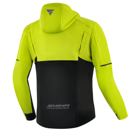 Bluza motocyklowa SHIMA DAYBREAKER MEN FLUO żółty fluo czarny