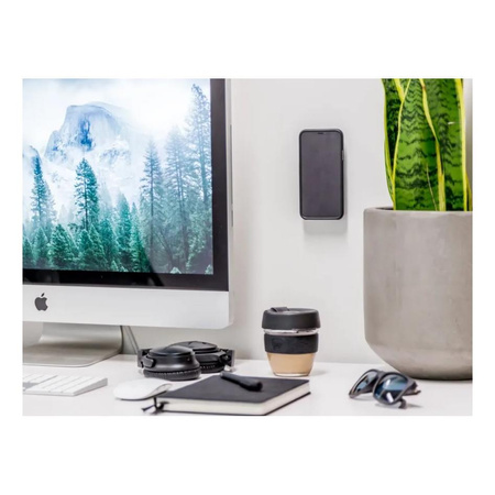 Podstawa QUAD LOCK V2 samoprzylepna ścienna (dwupak) czarny