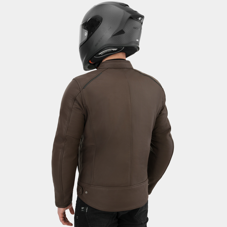 Kurtka skórzana SHIMA HUNTER 3.0 G2 BROWN brązowy