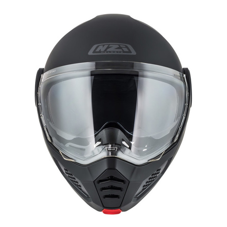Kask szczękowy NZI MINIMOD MATT BLACK czarny mat
