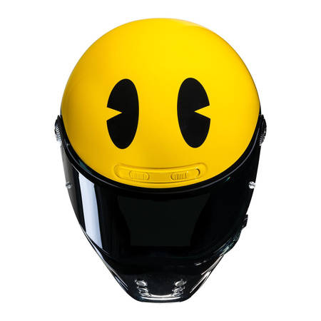 Kask integralny HJC V10 PAC-MAN BANDAI NAMCO YELLOW żółty