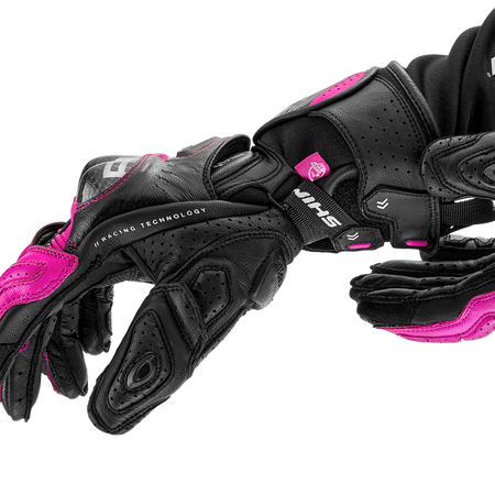 Rękawice sportowe damskie SHIMA RS-3 LADY PINK czarny różowy