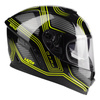 Kask integralny LAZER RAFALE DARKSIDE BLACK/YELLOW czarny żółty fluo srebrny