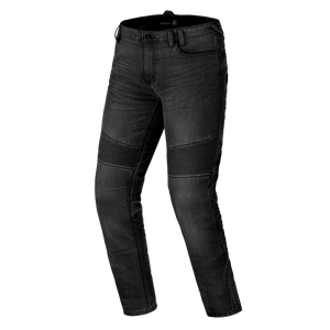Jeansy motocyklowe SHIMA ZENITH BLACK czarny