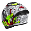 Kask integralny HJC C71 SQUEEZE WHITE/GREEN biały zielony fluo czerwony żółty czarny